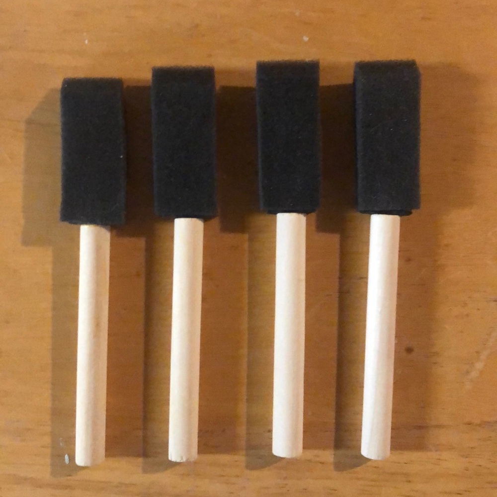 Foam paint brushes - Picture 3 of 3